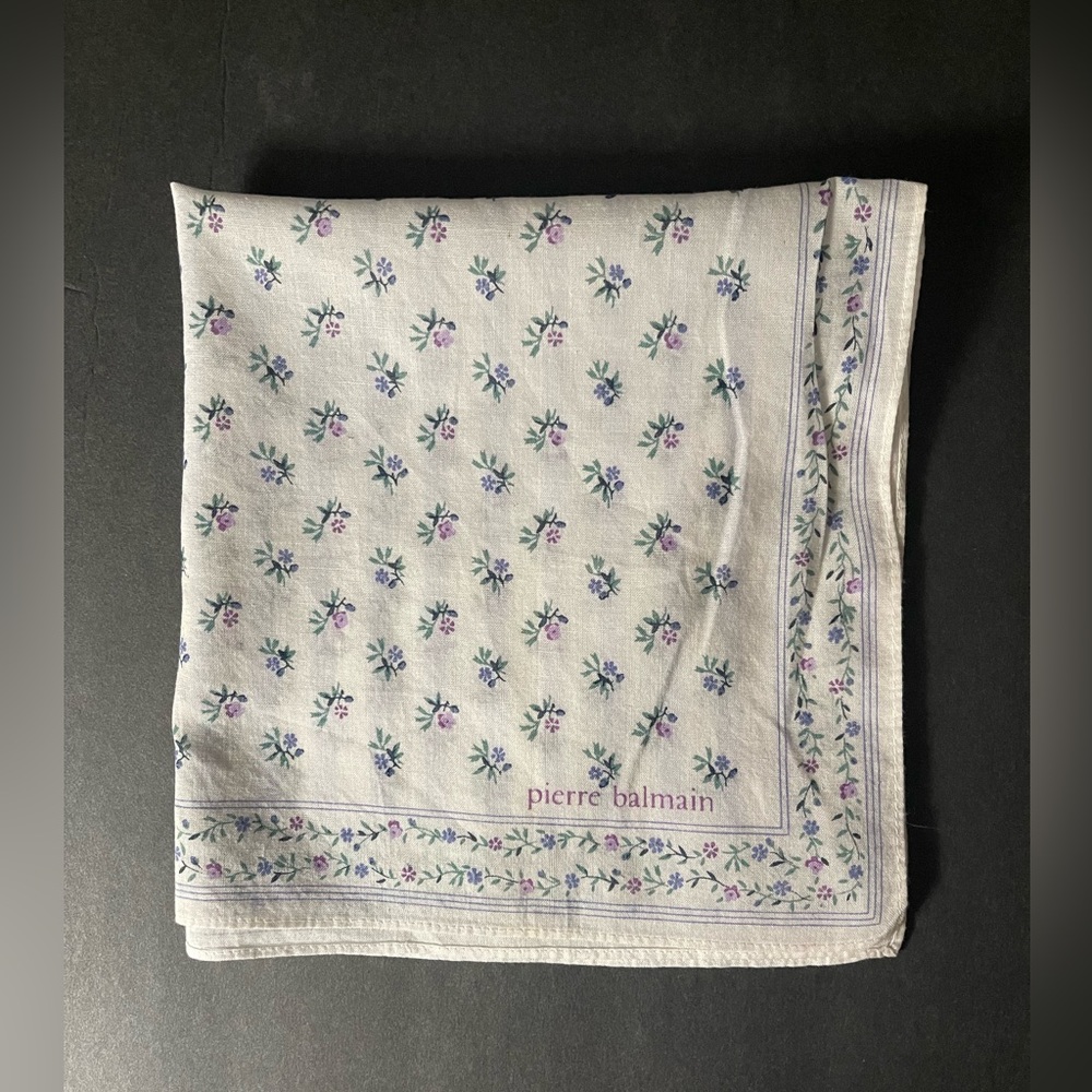 Pierre Balmain handkerchief